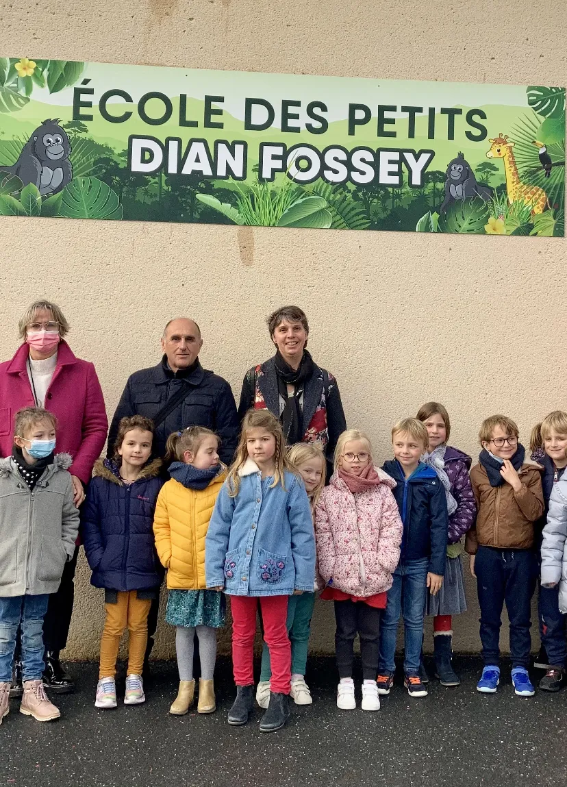 Bienvenue à l’école Dian Fossey !
